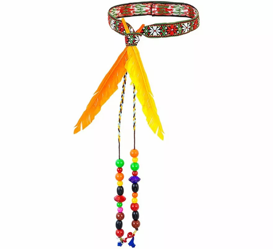Translation missing: fr.Cinta Hippie con Perlas y Plumas