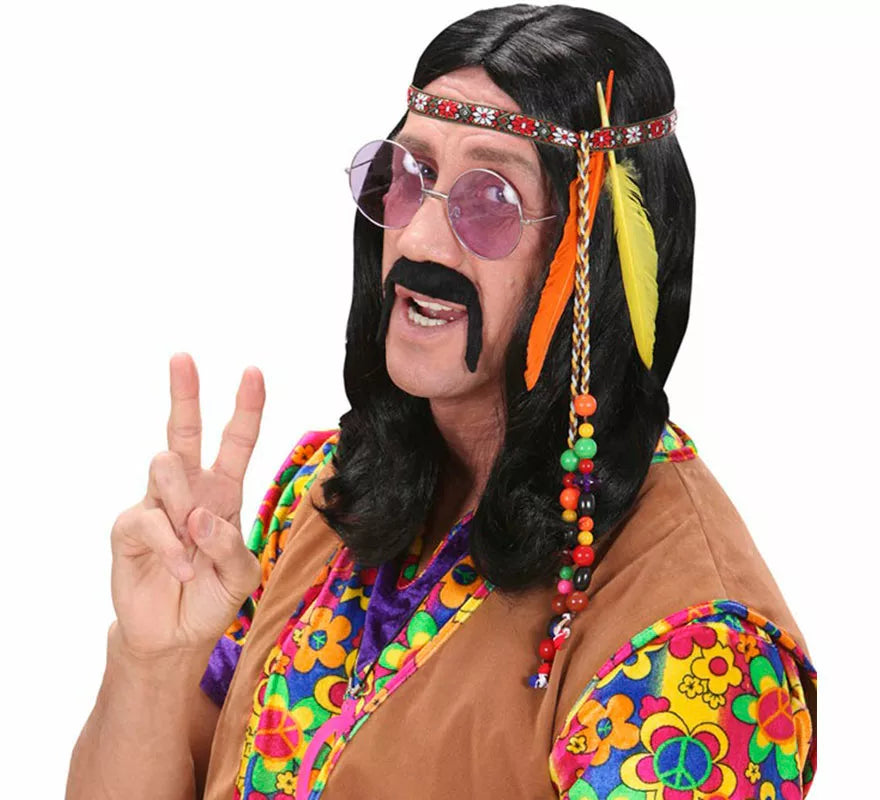 Translation missing: fr.Cinta Hippie con Perlas y Plumas