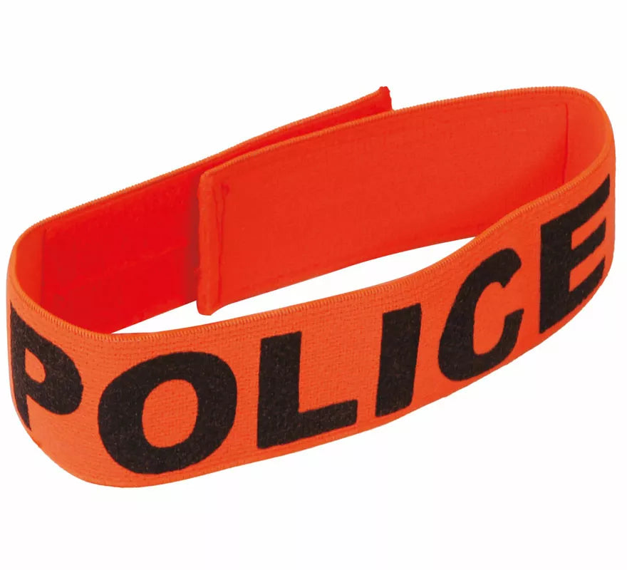 Translation missing: fr.Cinta Naranja de Policía para el Brazo