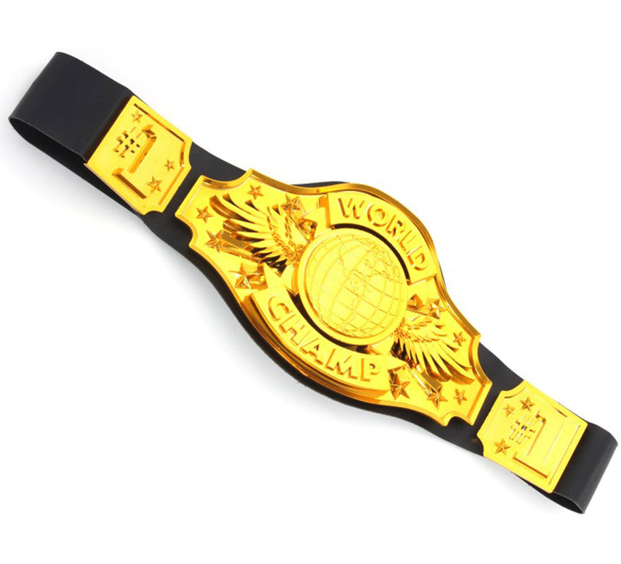 Translation missing: fr.Cinturón Campeón de Boxeo o Lucha Libre color dorado