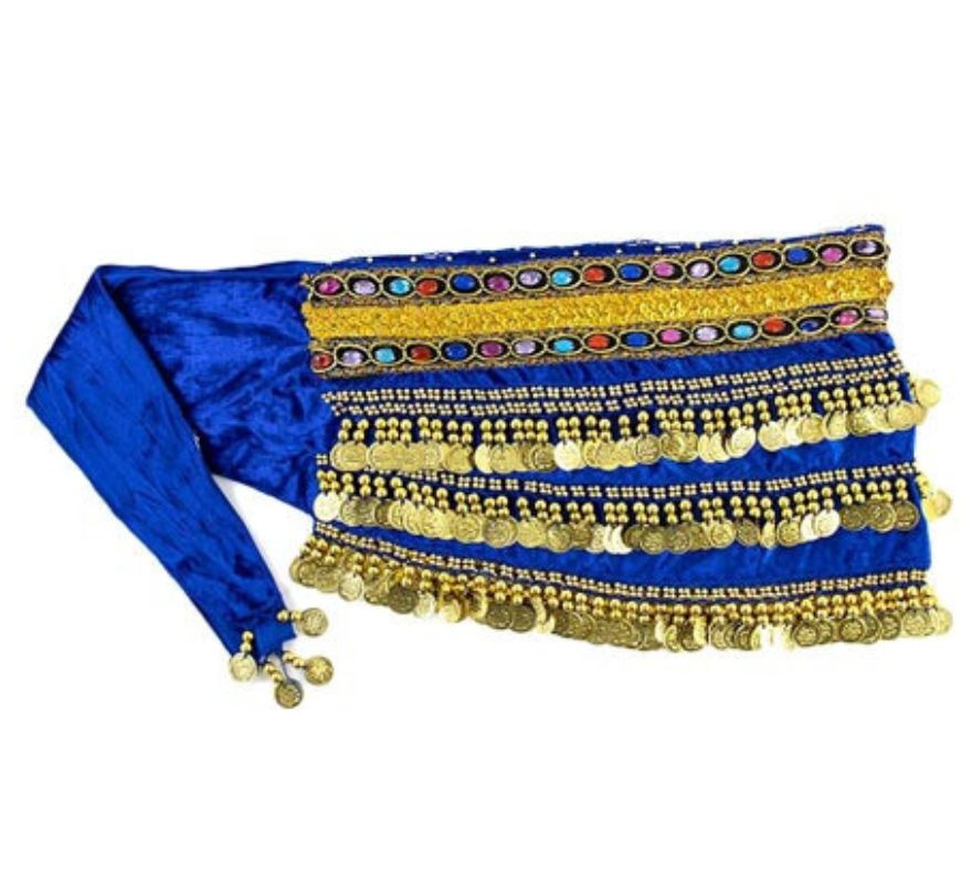 Translation missing: fr.Cinturón Pañuelo de Danza Oriental en varios colores para mujer