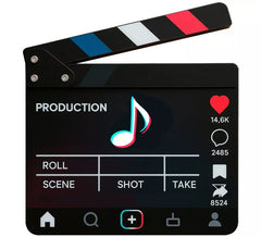 Claquette de notes de musique 20,02 x 19,9 cm