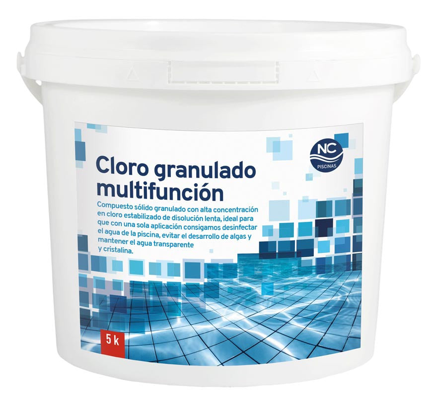 Translation missing: fr.Cloro Granulado Multifunción - 5Kg