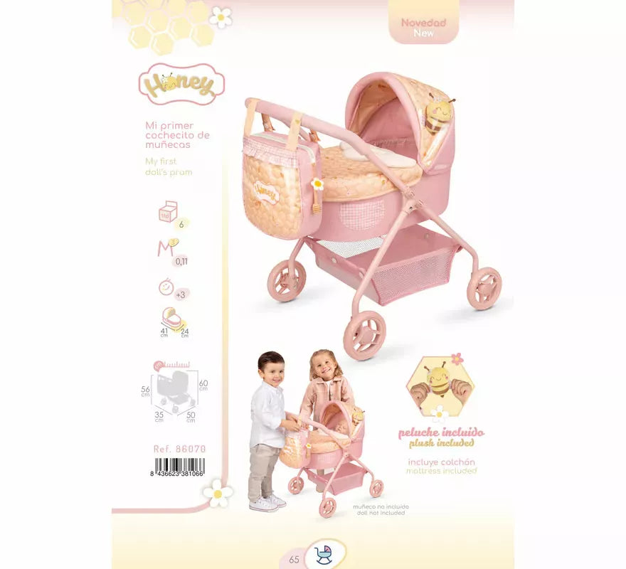 Coche de muñecas de hasta 42 cm
