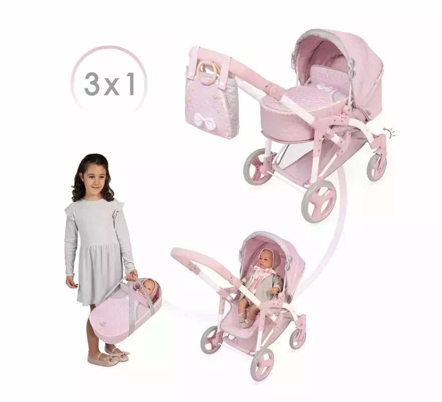 Translation missing: fr.Coche de Muñecas de hasta 48 cm 3 en 1 Plegable