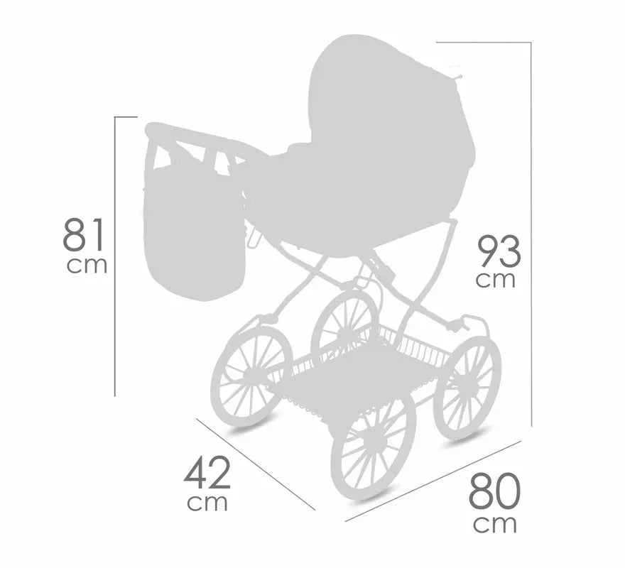 Translation missing: fr.Coche de Muñecas de hasta 48 cm Plegable