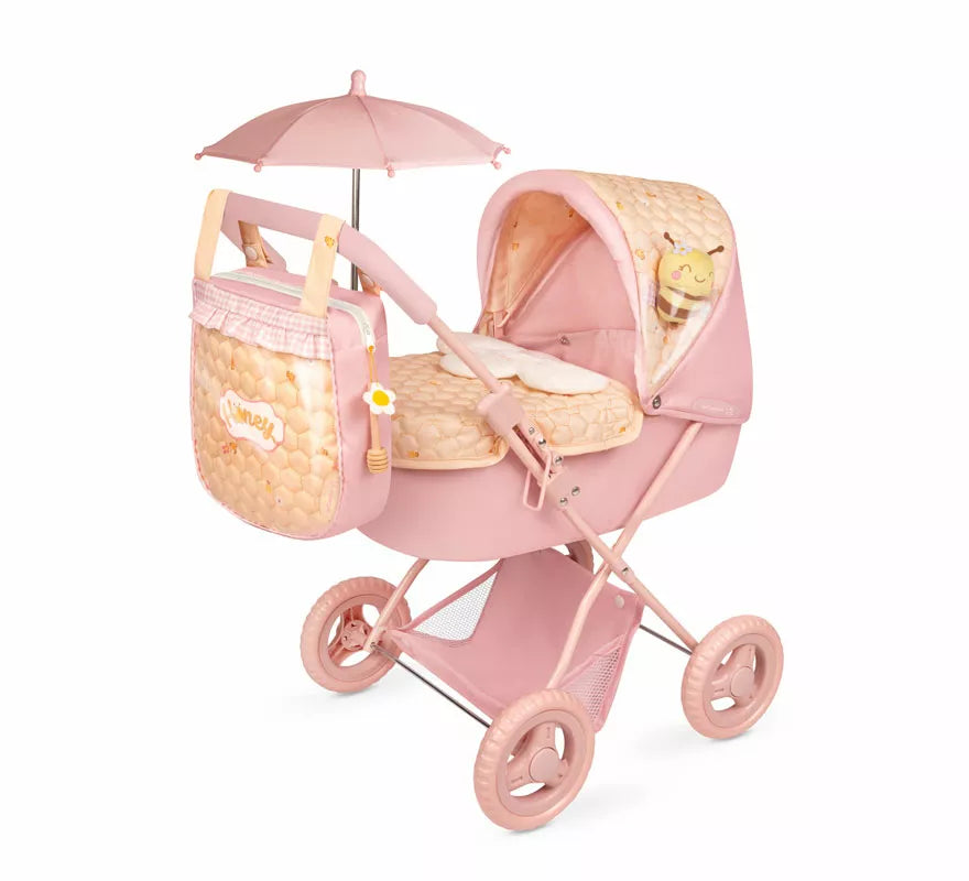 Translation missing: fr.Coche de Muñecas de hasta 48 cm Plegable con Sombrilla y Bolso