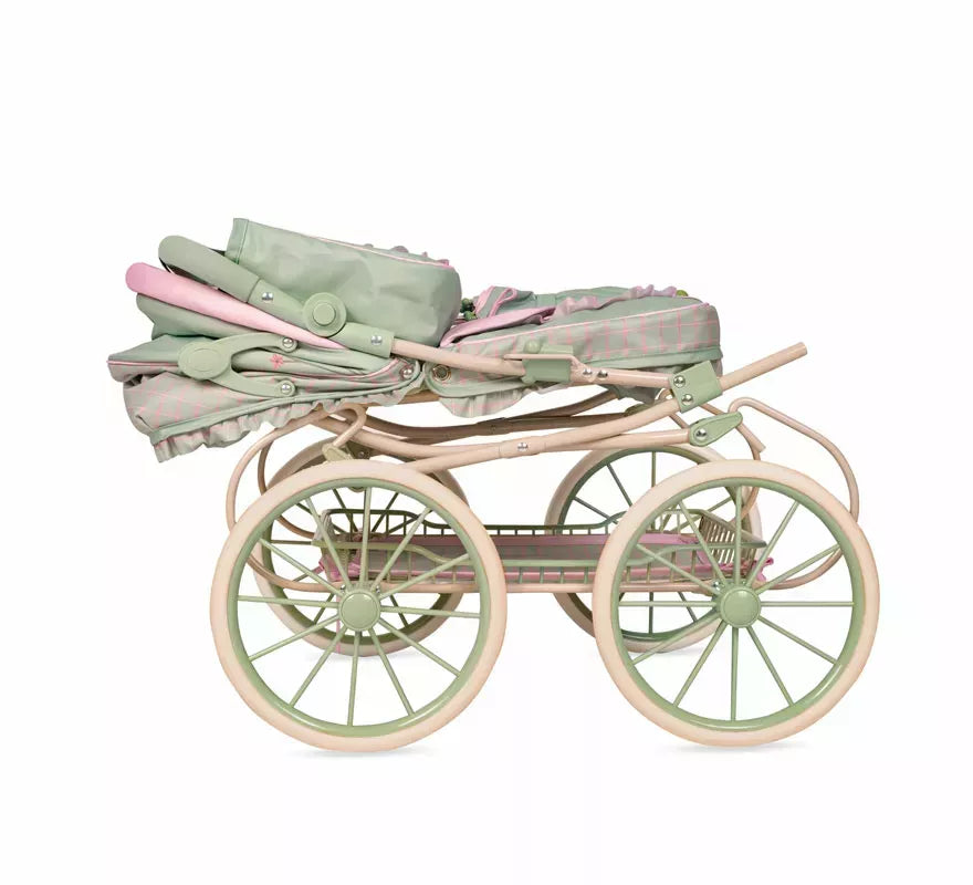 Translation missing: fr.Coche de Muñecas de hasta 48 cm Plegable con Sombrilla y Bolso
