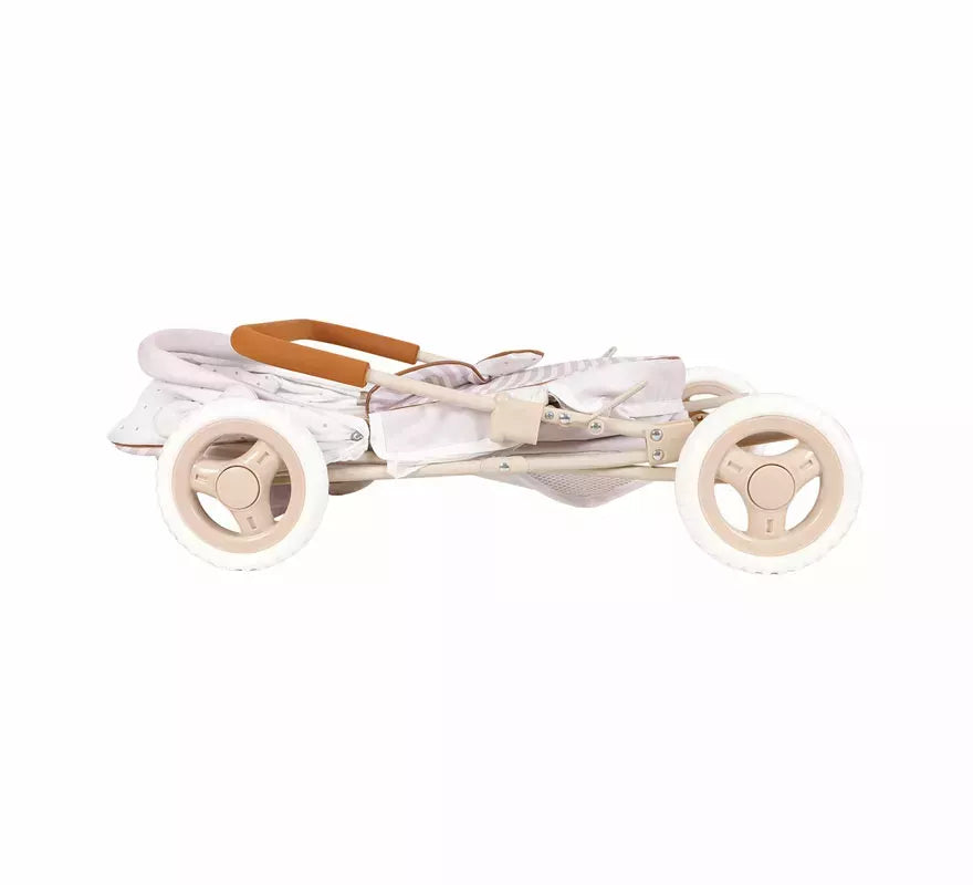 Translation missing: fr.Coche de Muñecas de hasta 48 cm Plegable con Sombrilla y Bolso