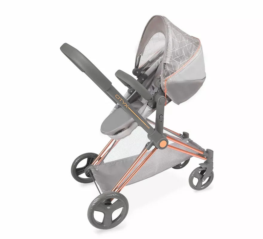 Coche de Muñecas de hasta 50 cm 3 en 1 Plegable