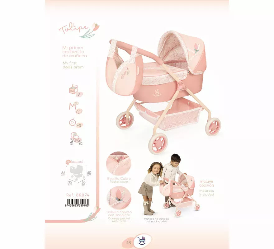Coche de Muñecas hasta 42 cm