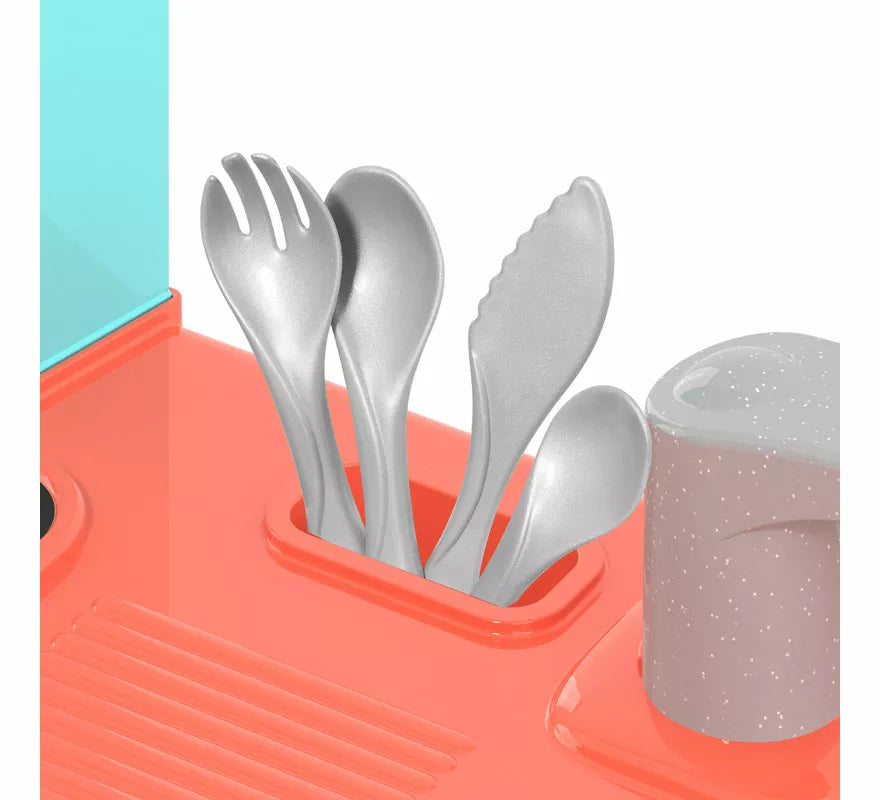 Translation missing: fr.Cocina infantil azul con Planchador