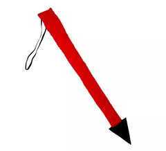 Queue de démon rouge de 47 cm