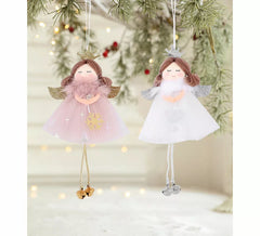 Pendentifs d'anges assortis, 17 cm