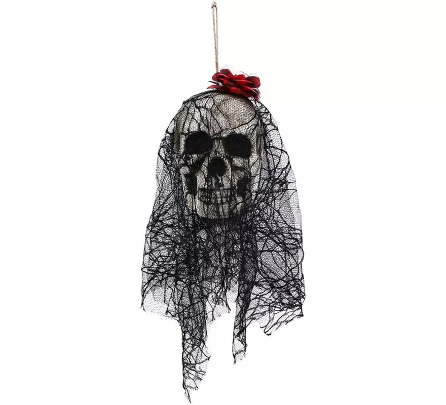 Translation missing: fr.Colgante Calavera con Velo