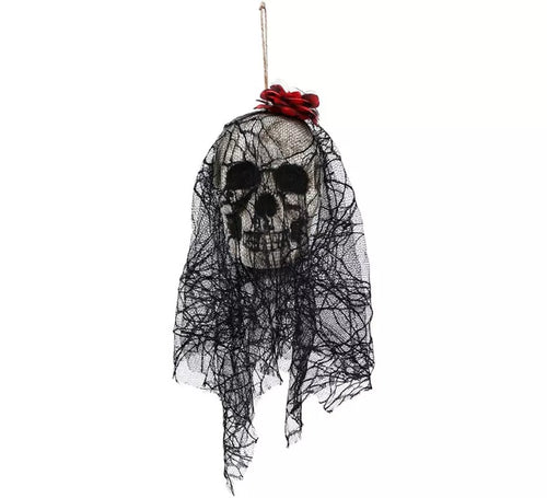Colgante Calavera con Velo