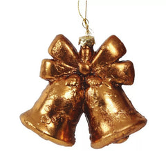 Pendentif Cloches Or 10 cms