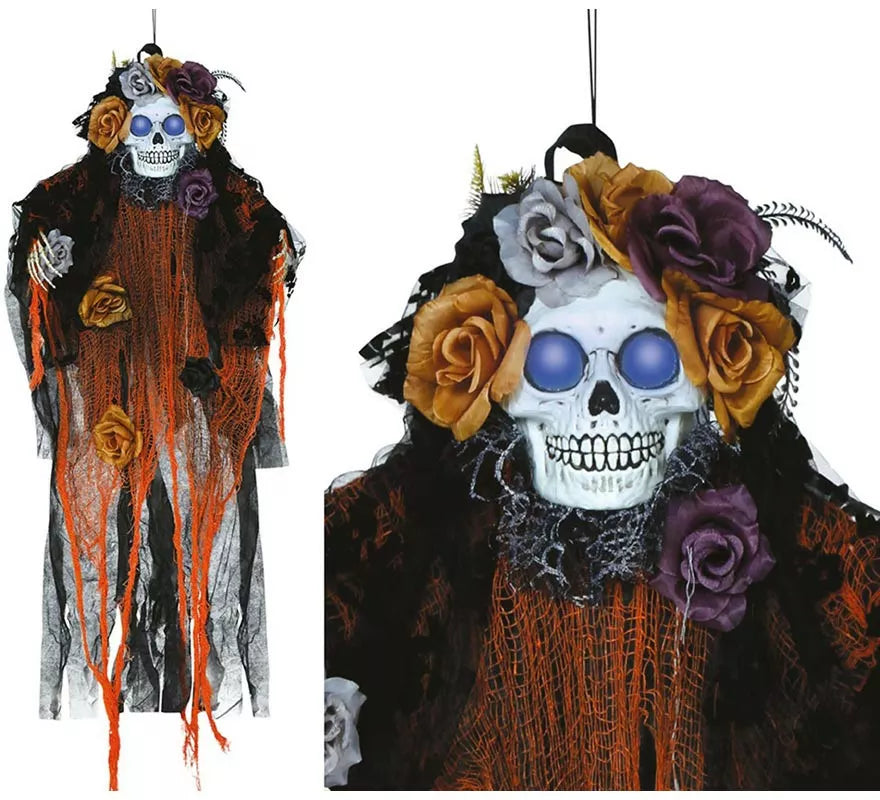 Translation missing: fr.Colgante Catrina con Luz y Sonido 120 cm