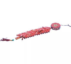 Pièce Chinoise Suspendue Rouge 44 cm