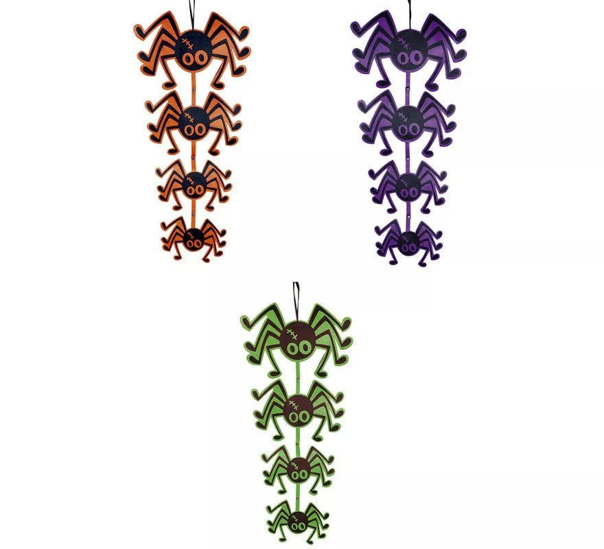 Translation missing: fr.Colgante de Araña en Fieltro en 3 Colores Surtidos