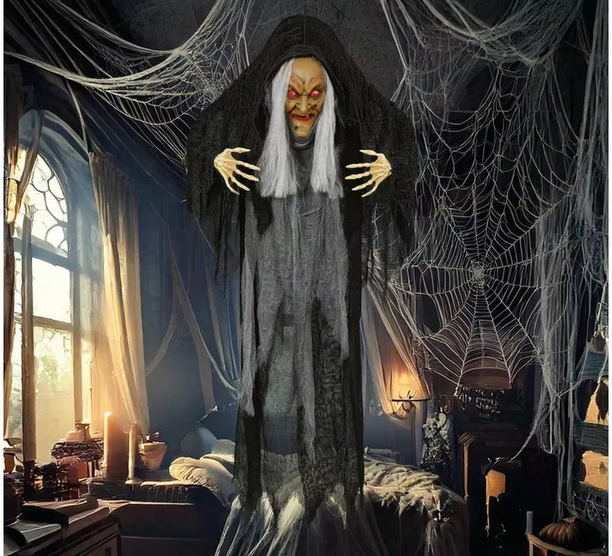Translation missing: fr.Colgante de Bruja de con Luz de Sonido y Movimiento de 120 cm