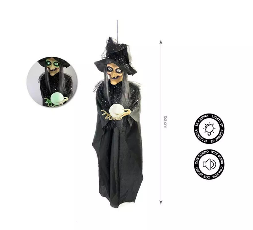 Translation missing: fr.Colgante de Bruja Luz y Sonido de 153x120 cm