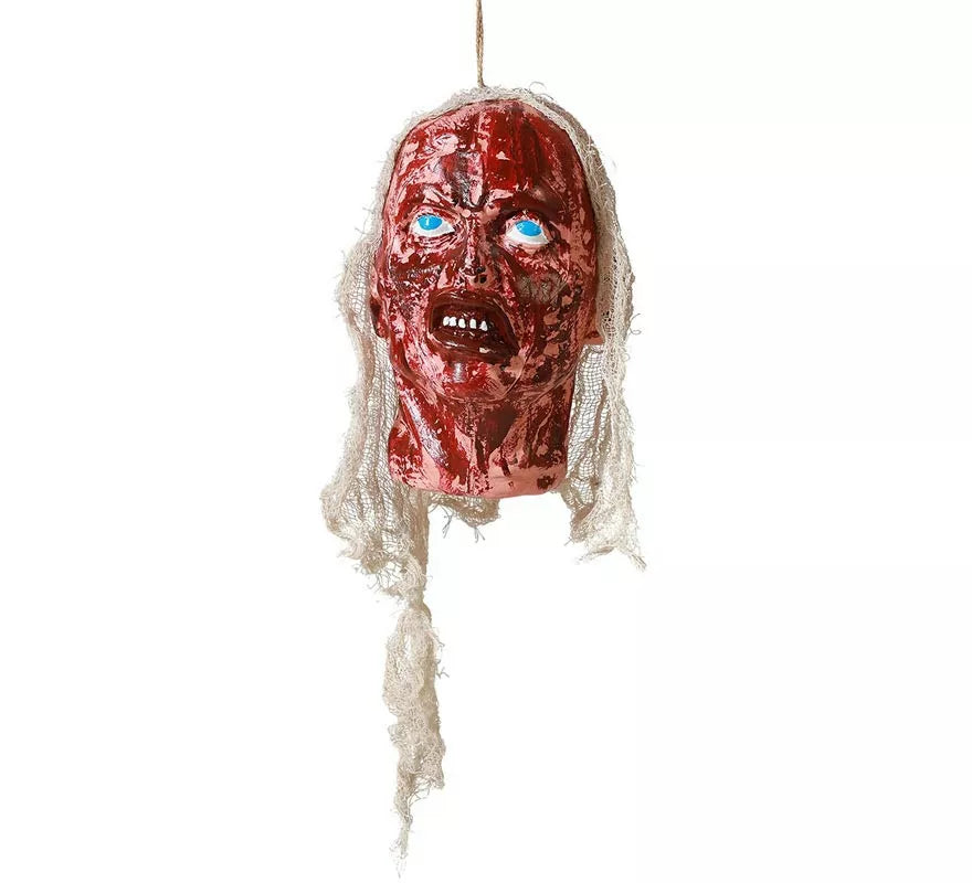 Translation missing: fr.Colgante de Cabeza Zombie de 25x17 cm