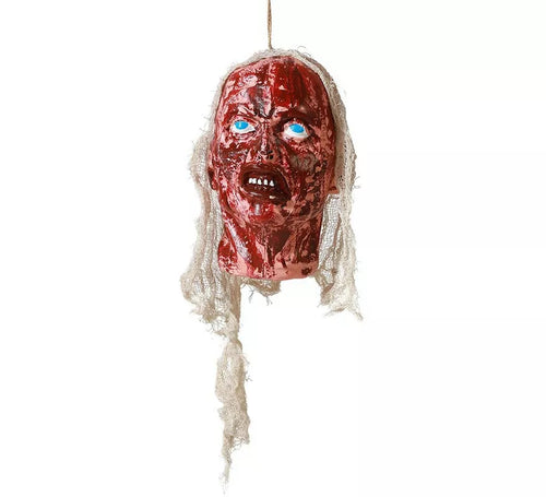 Colgante de Cabeza Zombie de 25x17 cm