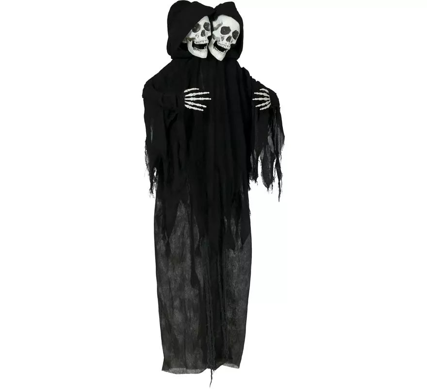 Translation missing: fr.Colgante de Doble Calavera de con Luz y Sonido de 170 cm