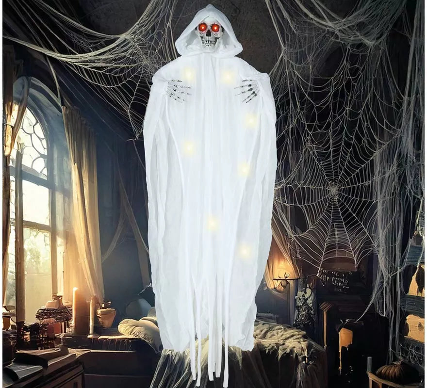 Translation missing: fr.Colgante de Esqueleto blanco con Luz de 185 cm