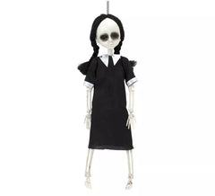 Pendentif squelette fille foncée 40 cm