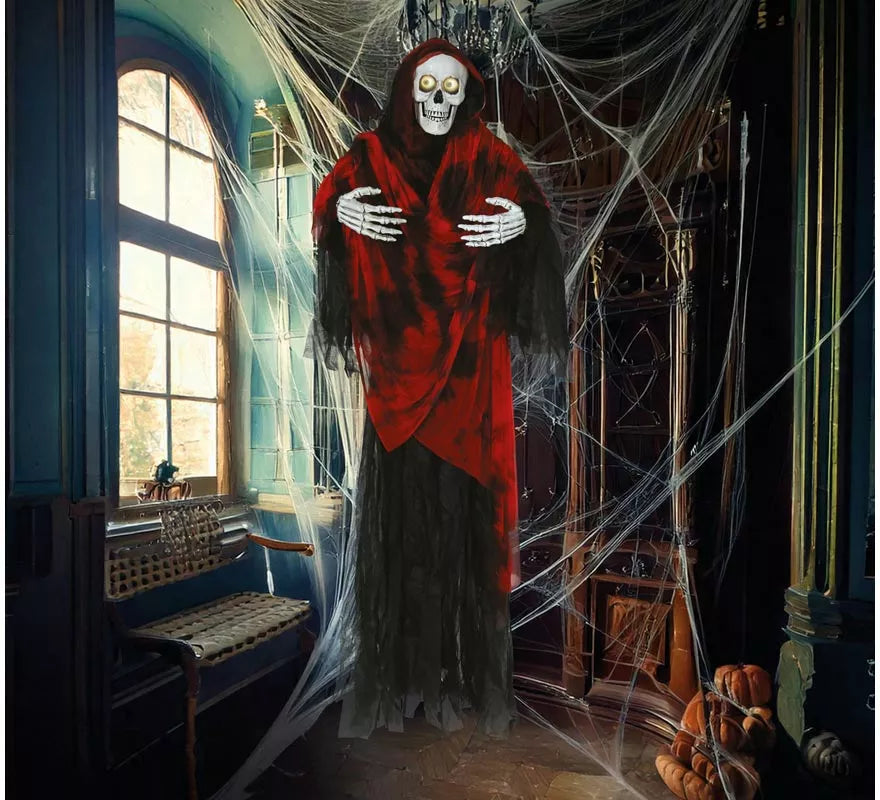 Translation missing: fr.Colgante de Esqueleto con Ojos con Luz Movimiento de 170 cm