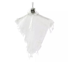 Pendentif squelette avec robe blanche 42 cm