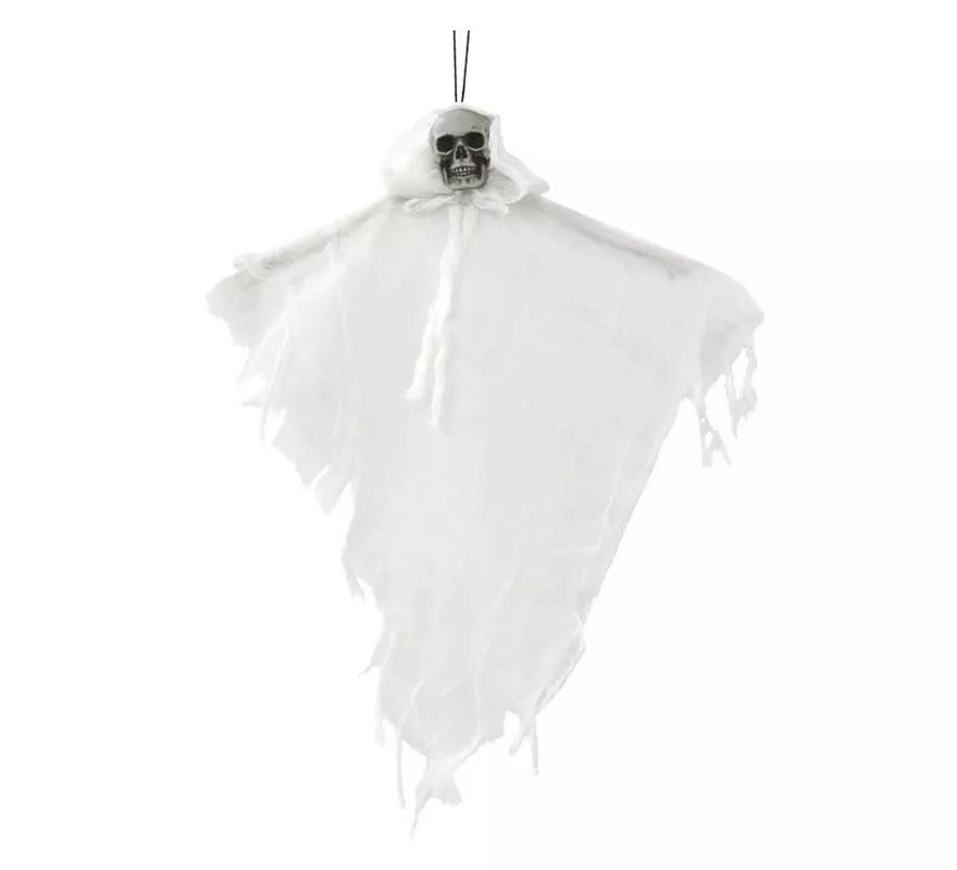 Translation missing: fr.Colgante de Esqueleto con túnica blanca de 42 cm