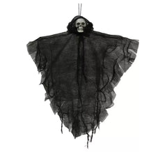 Pendentif squelette avec robe noire 42 cm