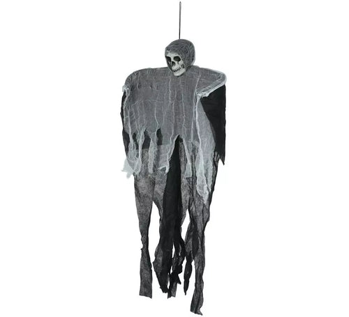 Colgante de Esqueleto negro y blanco de 90 cm