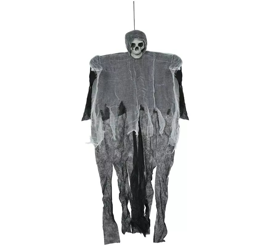 Colgante de Esqueleto negro y blanco de 90 cm