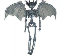 Pendentif squelette de vampire de 40 cm avec ailes