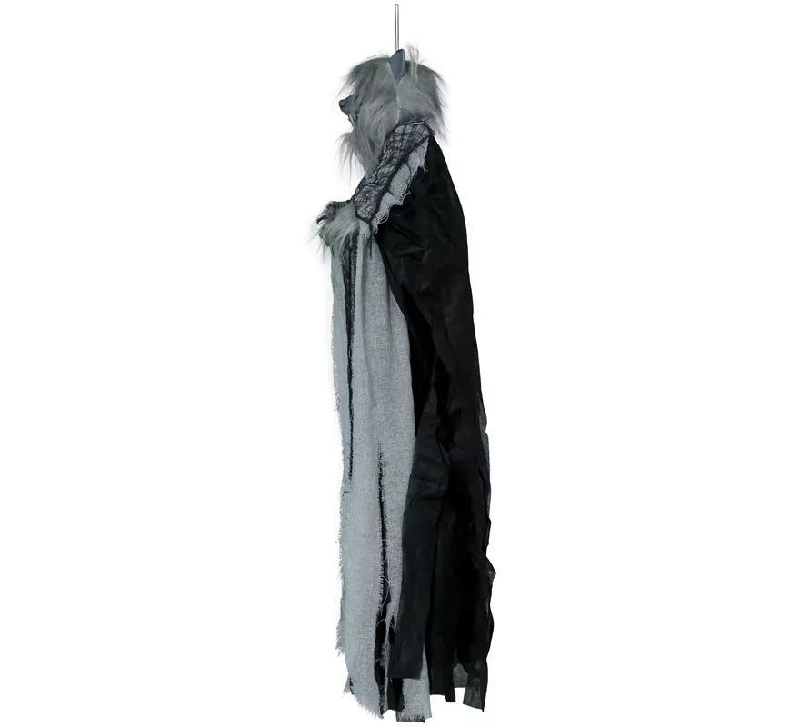 Colgante de Hombre Lobo con Luz, Sonido y Movimiento 120 cm