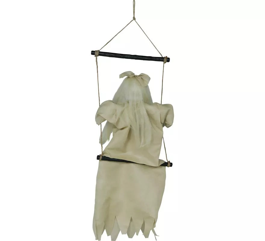 Translation missing: fr.Colgante de Niña en Columpio con Luz y Sonido de 75 cm