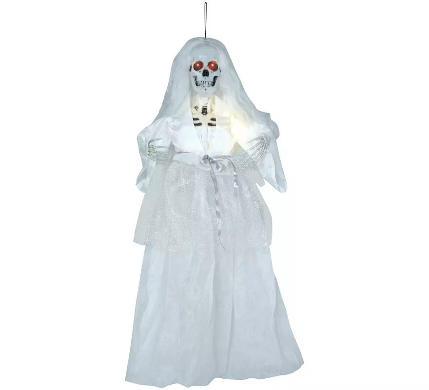 Translation missing: fr.Colgante de Novia Esqueleto con Luz y Sonido 90 cm