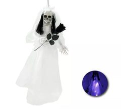 Suspension White Dead Bride avec lumière 85 cm