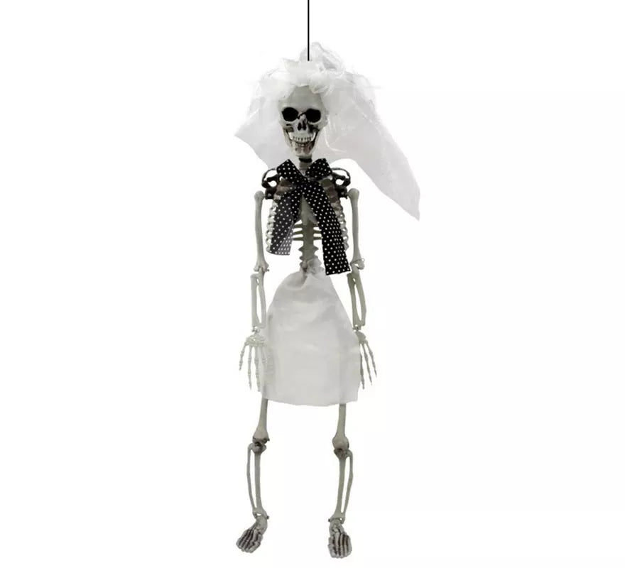 Translation missing: fr.Colgante de Novia Muerta con velo de 90 cm
