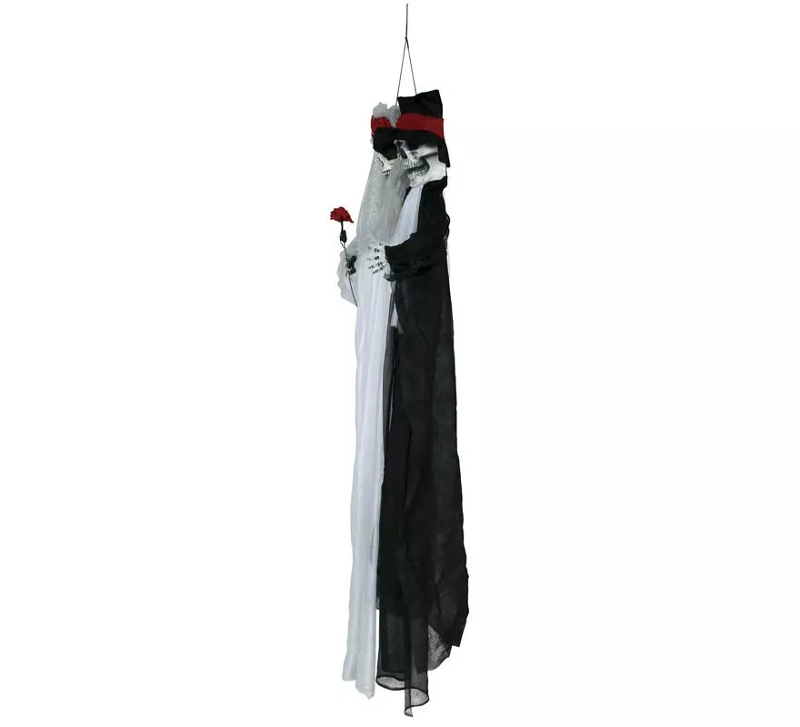 Translation missing: fr.Colgante de Novios Esqueleto con Luz y Sonido de 185 cm