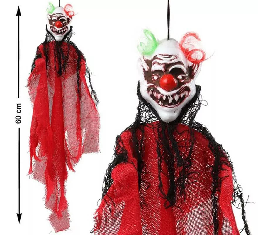 Translation missing: fr.Colgante de Payaso Rojo de 60 cm