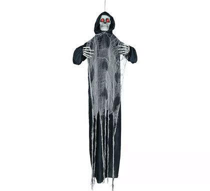 Colgante Esqueleto con Luz, Sonido y Movimiento de 175 cm