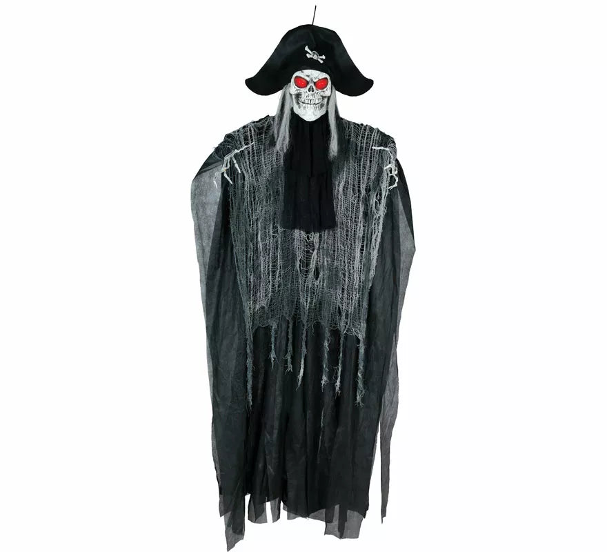 Translation missing: fr.Colgante Esqueleto Pirata con Luz y Sonido de 185 cm