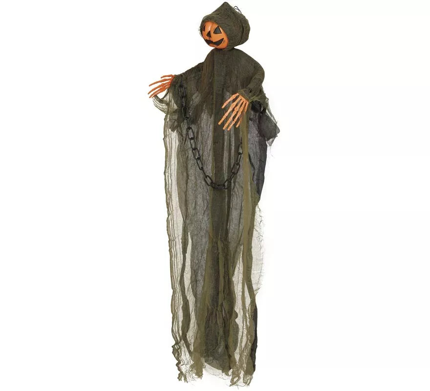 Translation missing: fr.Colgante Fantasma Calabaza 98 cm