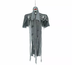 Suspension Ghost Grise avec Lumière, Son et Mouvement de 110 cm