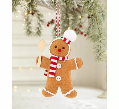 Colgante Galleta de Jengibre Cocinero 9 cm